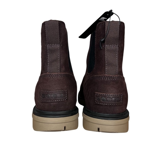 Sorel Men’s Carson Brown Waterproof Chelsea Boot NWT Size 9.5 - Picture 5 of 11